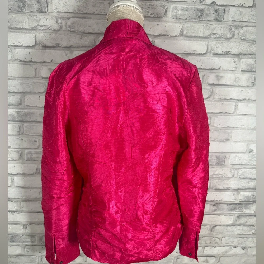 Bala Bala Hot Pink Top Blouse & Matching Jacket Set